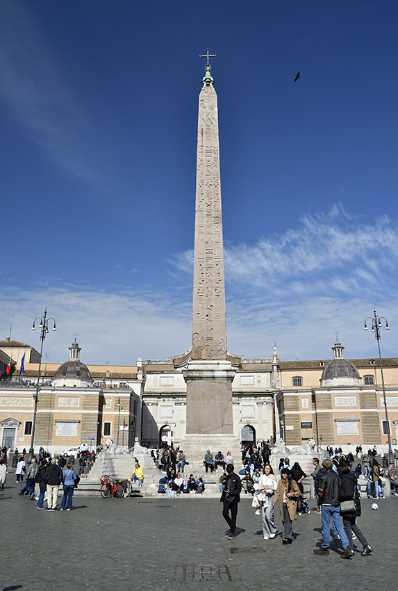 Obelisk na Piazza del Popolo - vt formt