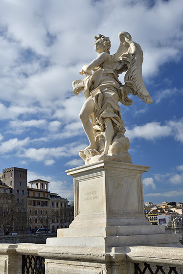Angel on the bridge - smaller format