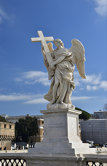 Angel on the bridge - smaller format