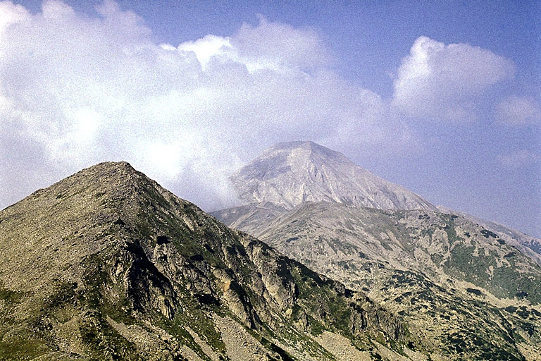 Muratv vrch a Vichren - vt formt