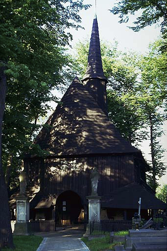 Nejstarší dřevěný kostel v Čechách - menší formát
