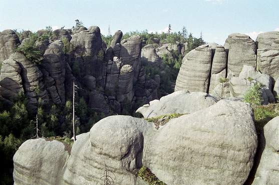 "Sand Gorge" - upper part - smaller format