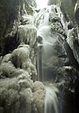 Adršpašský vodopád v zimě - hlavní odkaz