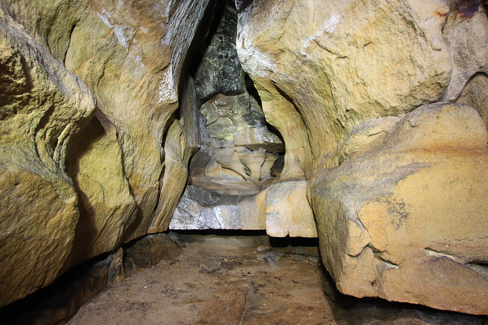 In the cave - larger format