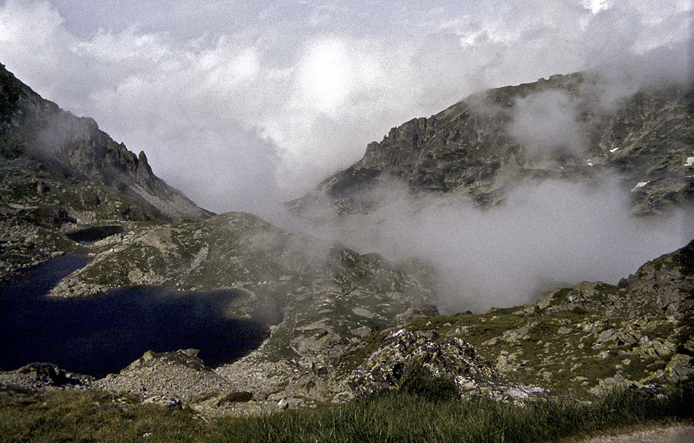 Going down to the lake - larger format