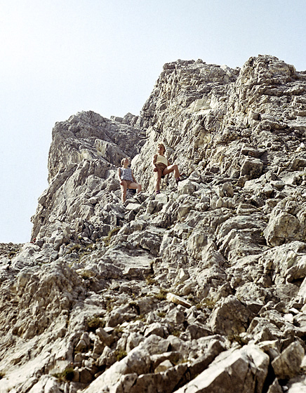 In the northern precipices of "Kutelo" - smaller format