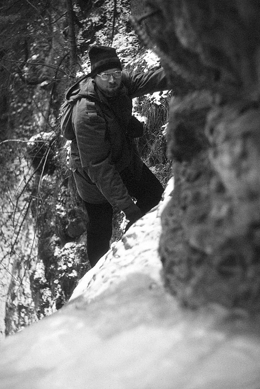In the "White Dry Gorge" - larger format