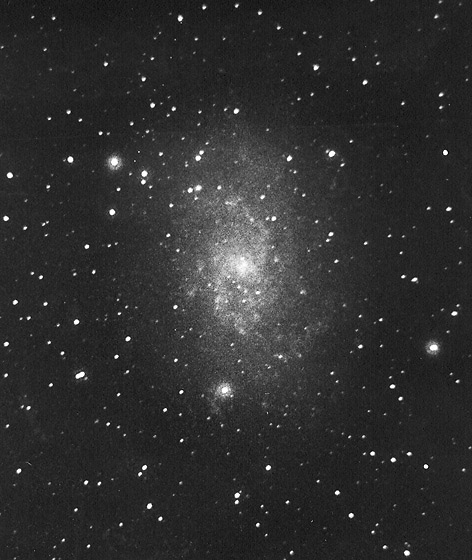 Galaxie M33 - menší formát