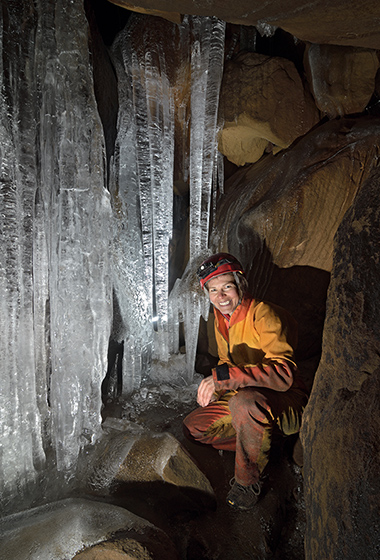 In the "Teplice Cave" - smaller format