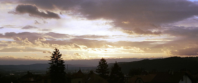 Sunset - smaller format