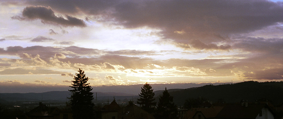 Sunset - larger format