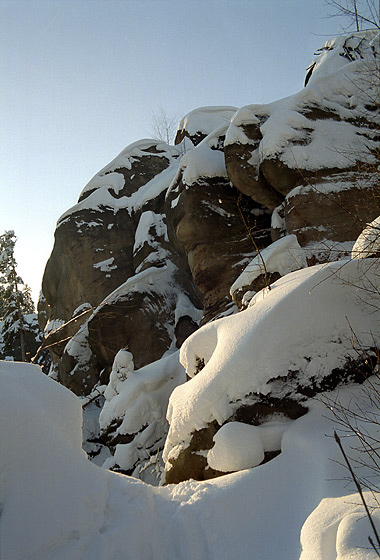 In the "Sand Gorge" - smaller format