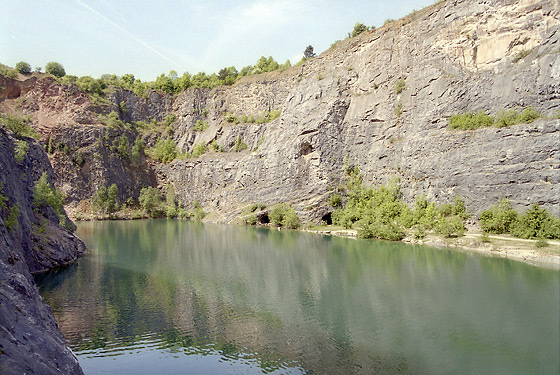 In the "Great America" quarry - smaller format
