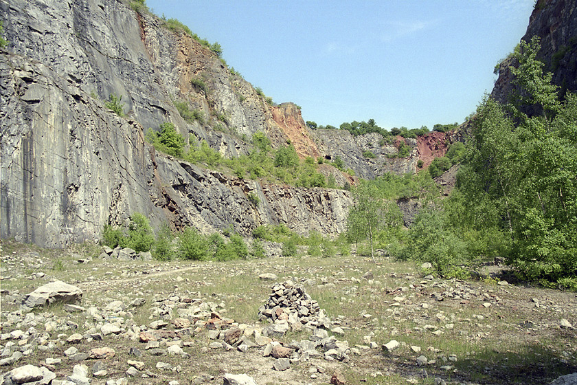 In the "Great America" quarry - larger format