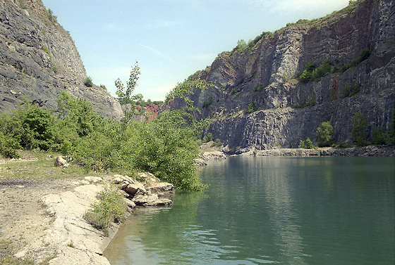 In the "Great America" quarry - smaller format