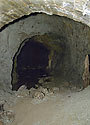 In the adit - main link