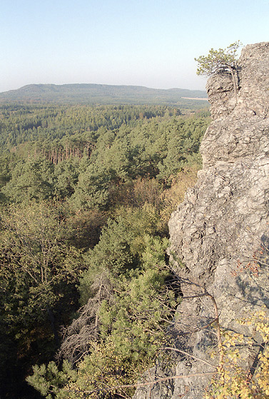 Pohled na sever - men formt