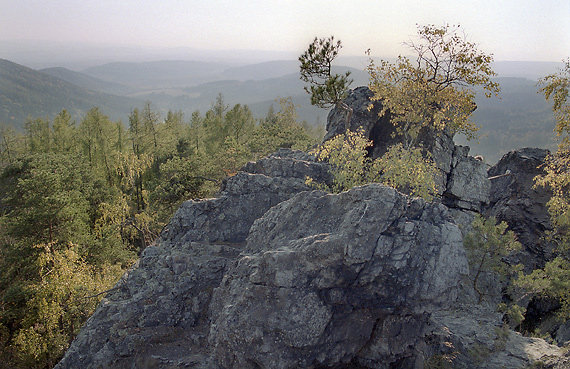On the "Crow rock" - smaller format