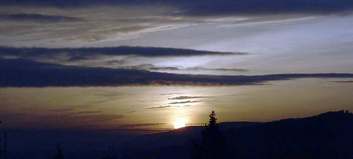 Melancholic Sunset - smaller format