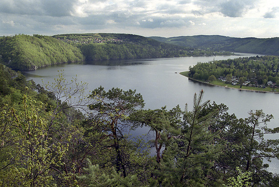 "Slapy" lake - smaller format
