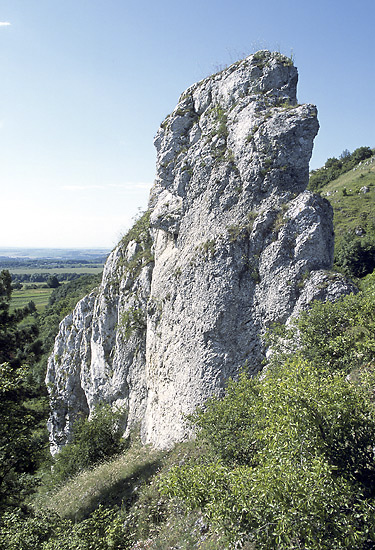 Skalní věž nad Klentnicí - menší formát