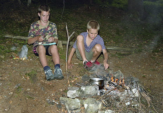Boiling the soup - smaller format