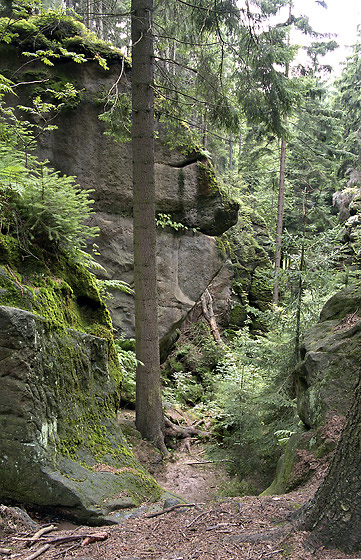 In the "Hjek Gorge" - smaller format