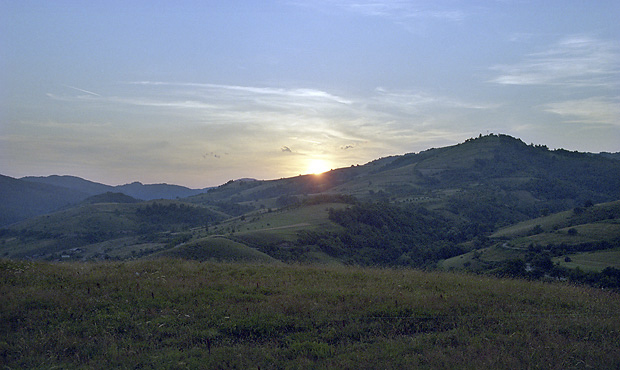 Sunset at "Eibenthal" - smaller format
