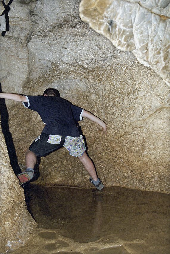 V jeskyni Vranovec - větší formát