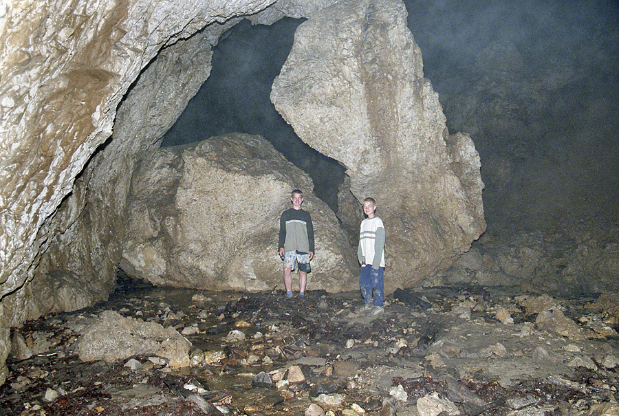 In the "Turkish hole" - larger format