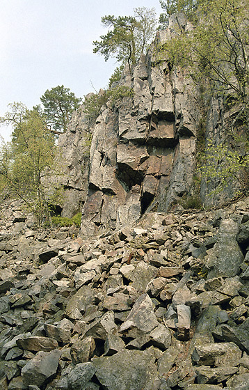 Skla na Beranu - men formt