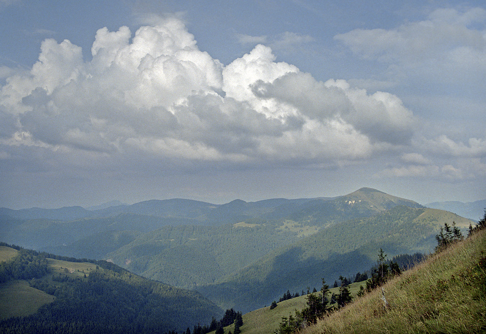 Pohled na severovchod - vt formt