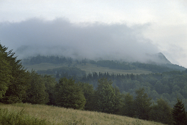 "Black Stone" in clouds - smaller format
