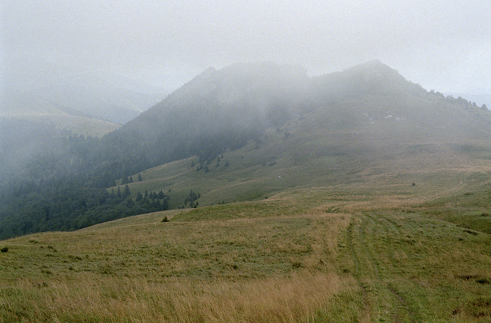"Black Stone" in clouds - larger format