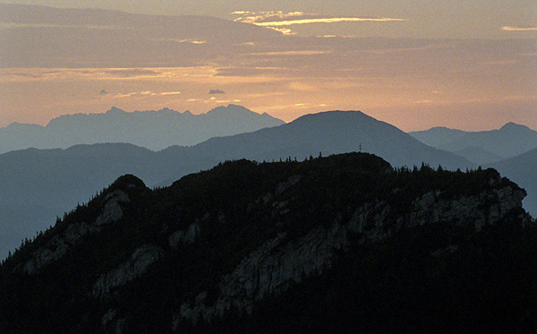 Dawn above Fatra - smaller format