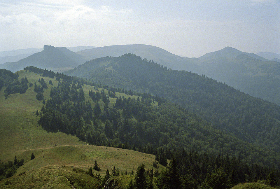 View from "Rakytov" - larger format