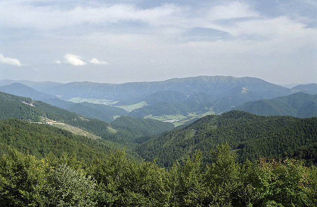 Rozhled ze Skaln Alpy - men formt