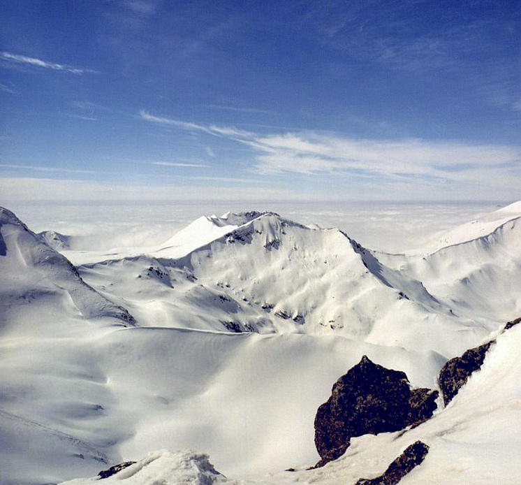 View from "Dengal" to "Mount Valjavica" - larger format