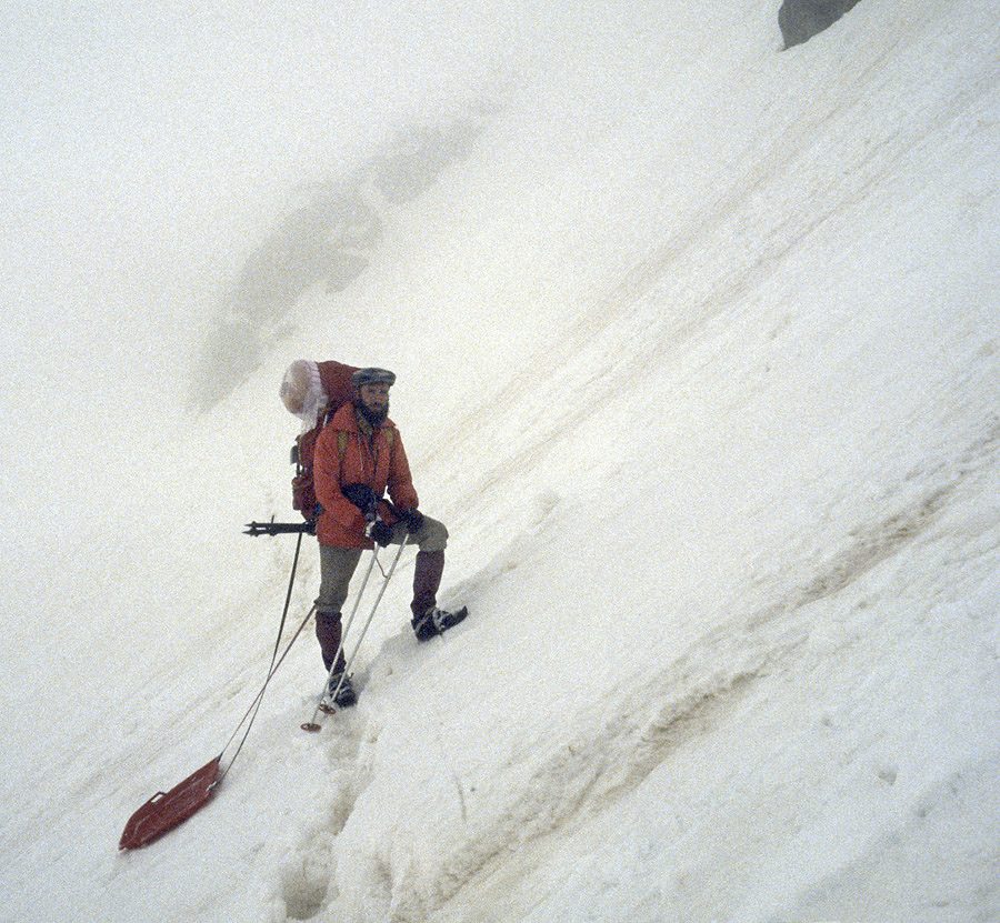 On the slope - larger format