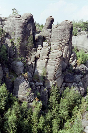 "Sand Gorge" - upper part - smaller format
