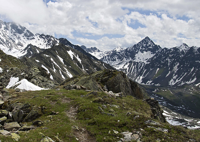 Schwarzhorn - men formt