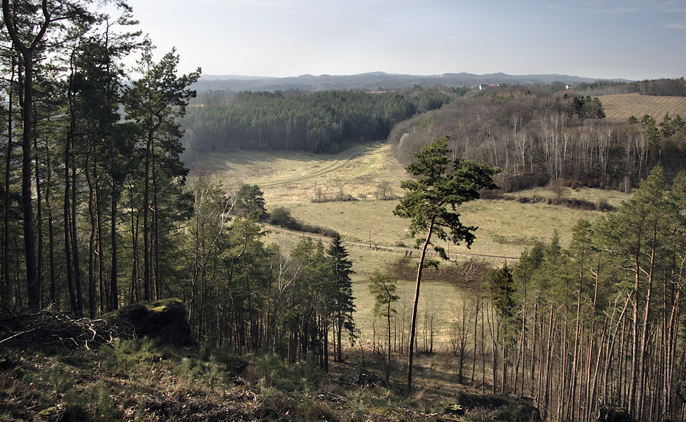 View to south-west - larger format