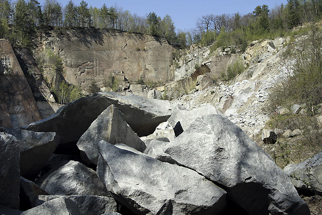 In the quarry - smaller format