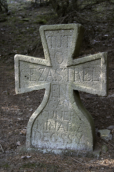 Smírčí kříž - menší formát