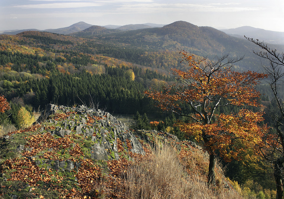 Pohled na severovchod - vt formt