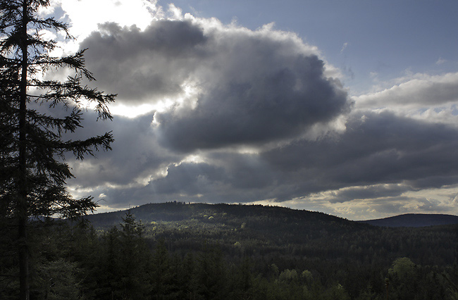 Clouds over the "Sand hill" - smaller format