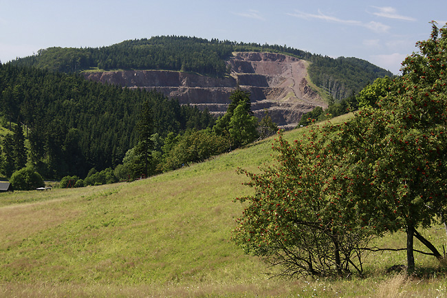Quarry on "Bukowiec" - smaller format