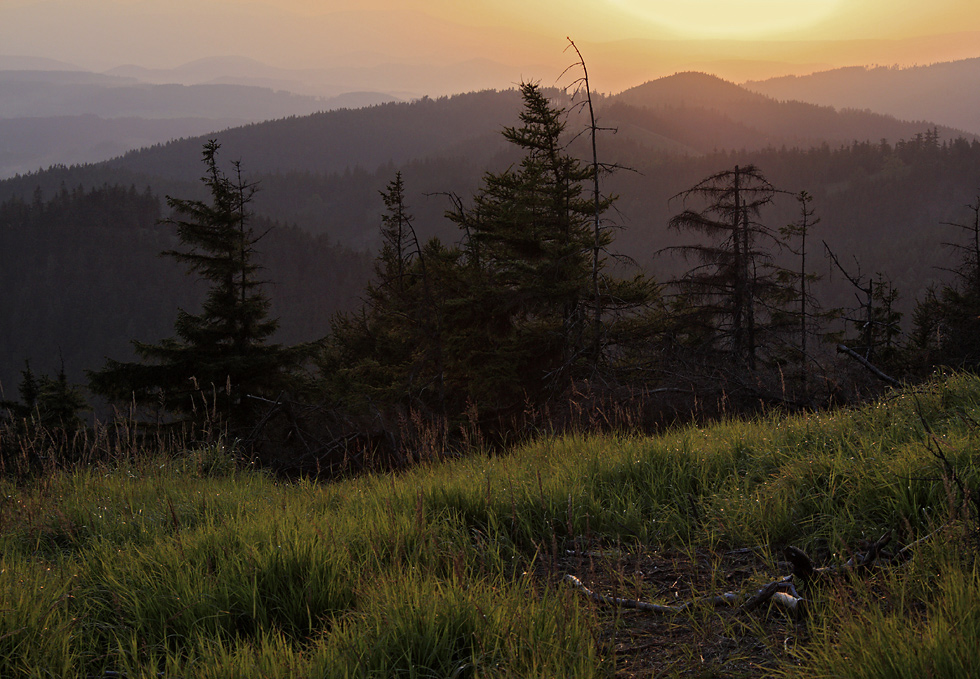 Evening on "Ruprechtice Hill" - larger format