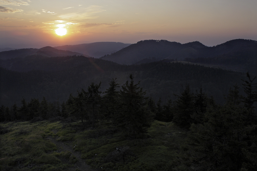 Evening on "Ruprechtice Hill" - larger format