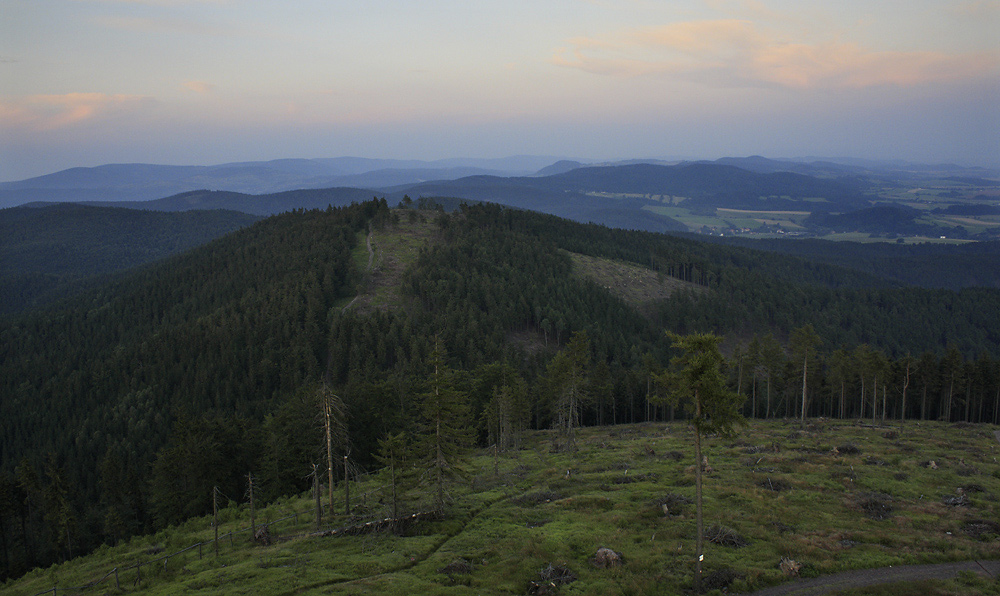 Evening on "Ruprechtice Hill" - larger format